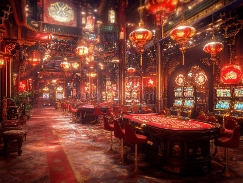 金沙 娱乐城 游戏大厅内景